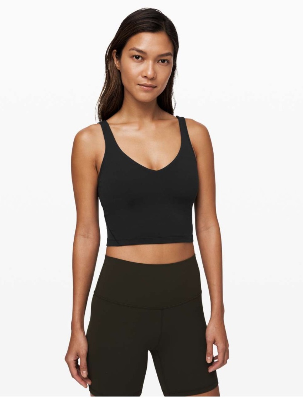 lululemon athletica Black Align Cropped Tank